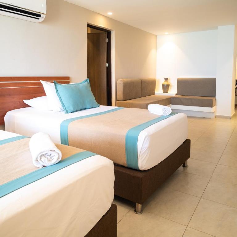 Hotel Portobelo boulevard - Habitación Cuádruple Superior - 3