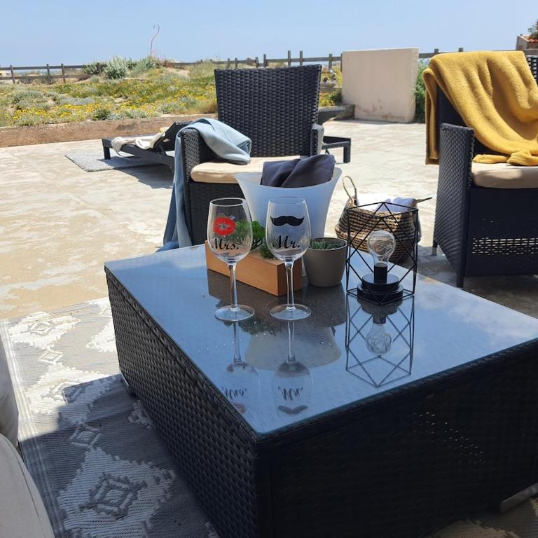 Maison avec accès direct plage, 3 cbres - Three-Bedroom Apartment - 77