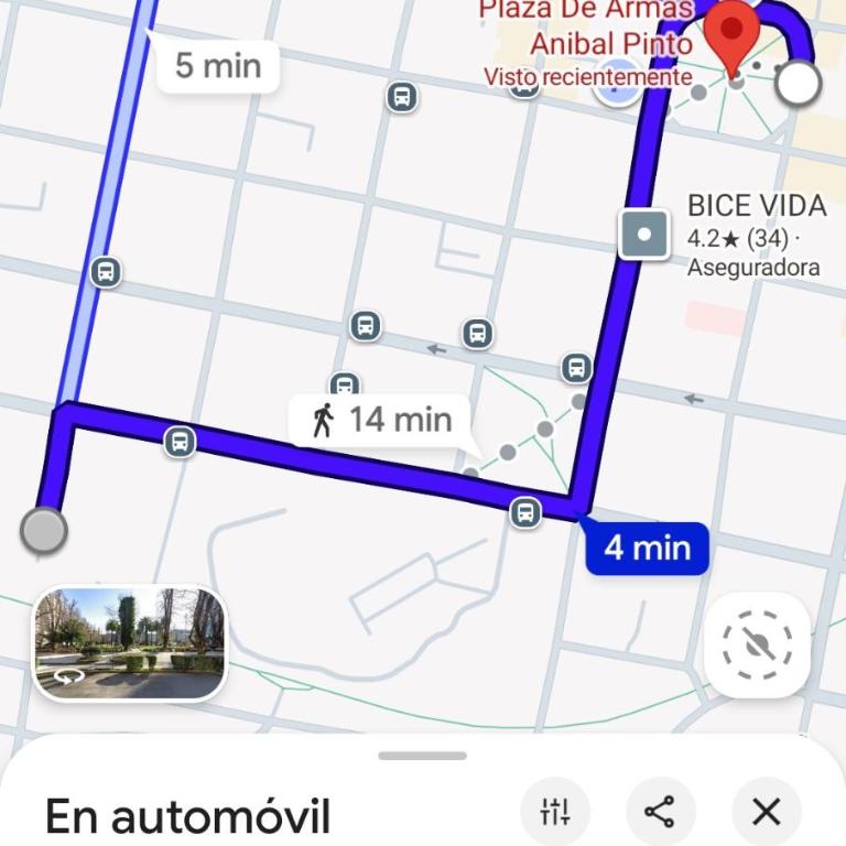 Departamento en sector centro, hasta 4 personas más estacionamiento - Apartamento de 2 dormitorios - 9