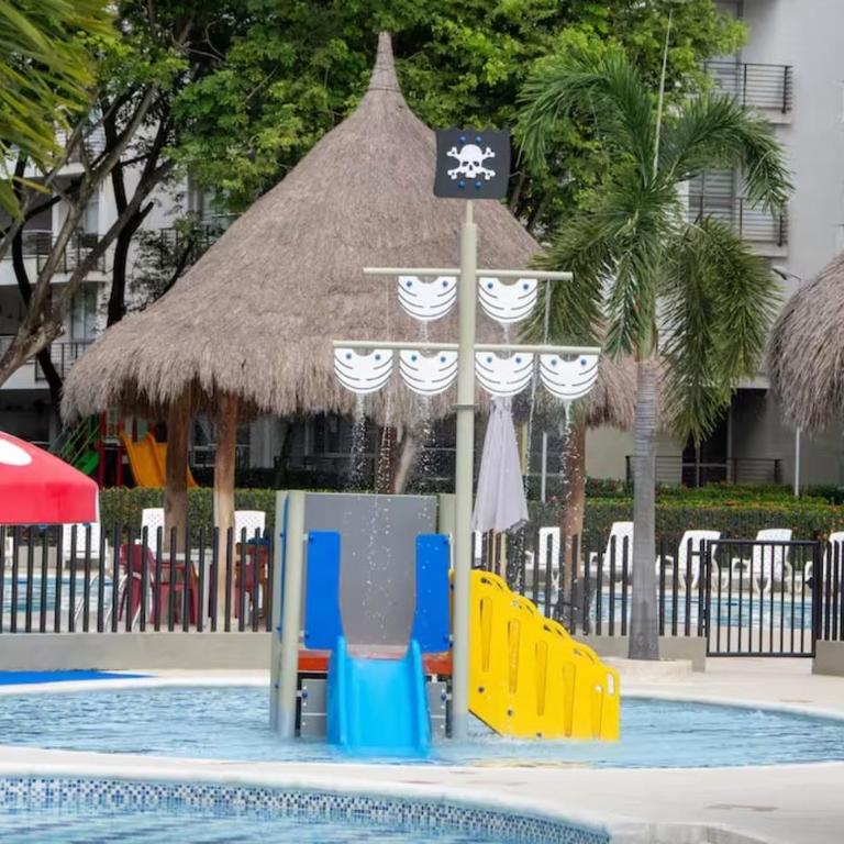Apartamento Moderno y Acogedor con Piscinas, Aire Acondicionado y WiFi en Ricaurte - Girardot - Apartamento de 2 dormitorios - 14