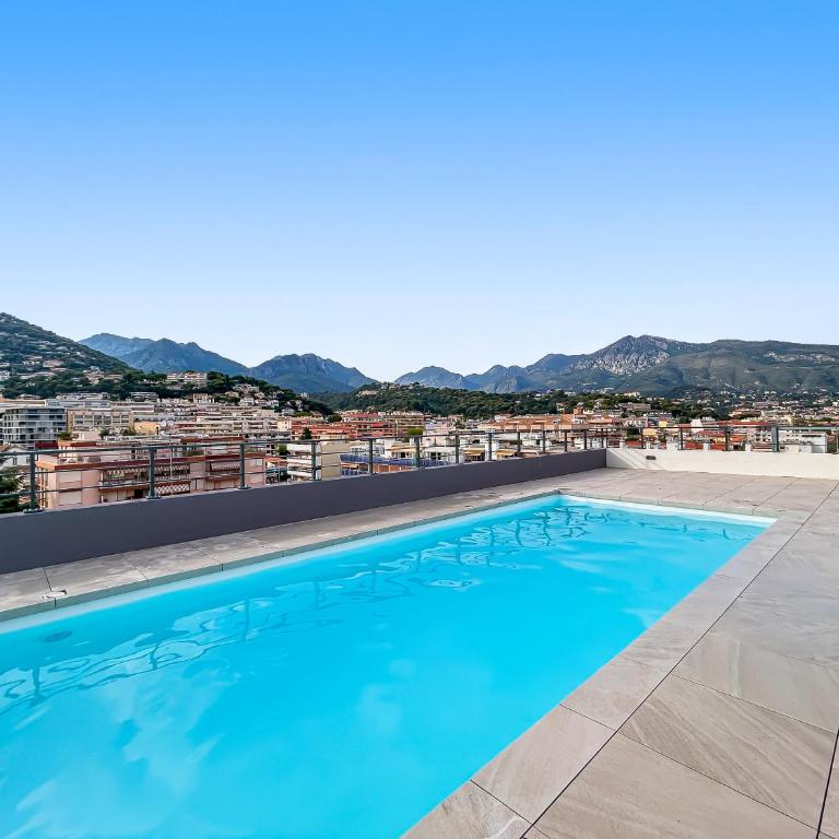 Élégant T2 avec piscine & balcon panoramique - Appartement 2 Chambres - 27