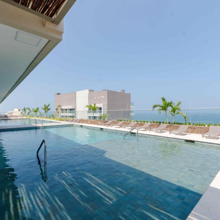Apartamento Frente al Mar con Balcón - Apartamento de 2 dormitorios - 1