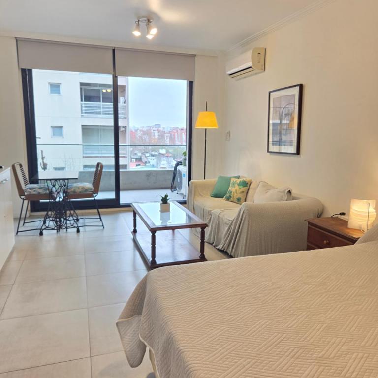 Estudio con parrilla propia, cochera y amenities Movistar Arena y Art Media - Apartamento de 1 dormitorio - 1