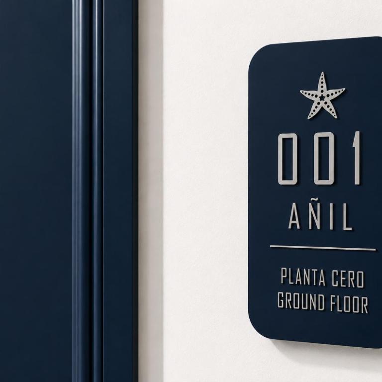 AZUL HOME SUITES Estepona - Estudio con cama grande adaptado para personas con movilidad reducida - 17