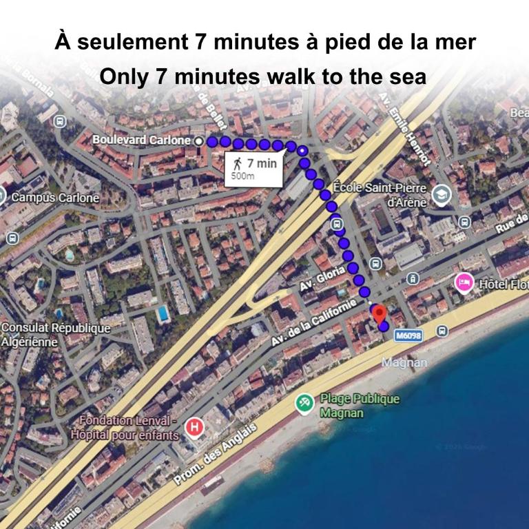 7 min walk to the sea, Free parking, 3 AC, Garden - Villa 2 Chambres - 38