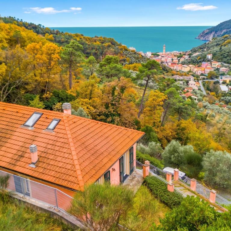 Moneglia Villa in A Quiet Place - Happy Rentals - Villa con Vista Mare - 2