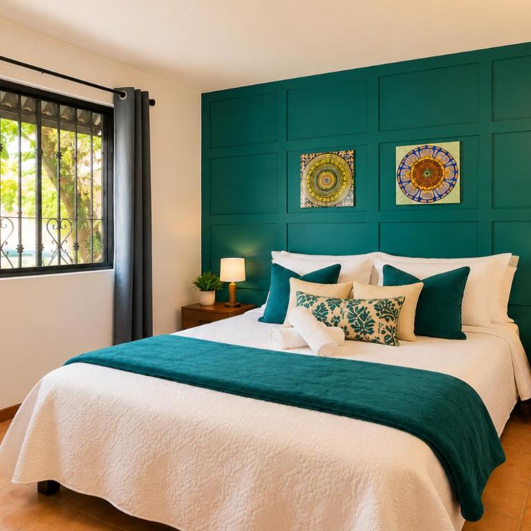 Morada Luna Coyoacán - Chambre Double Standard avec Salle de Bains Commune - 1