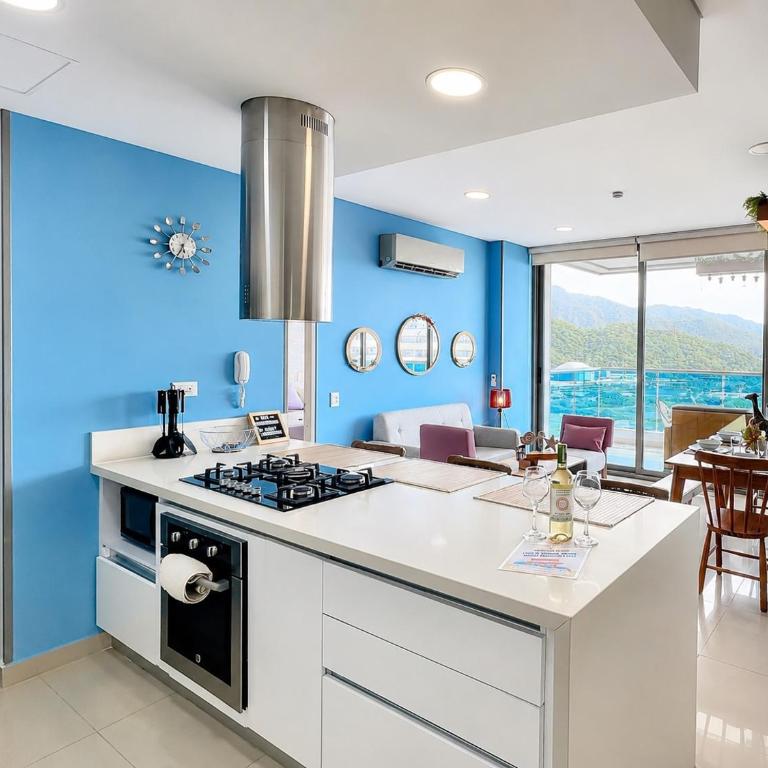 Apartamento en Santa Marta con Playa Privada - Three-Bedroom Apartment - 11