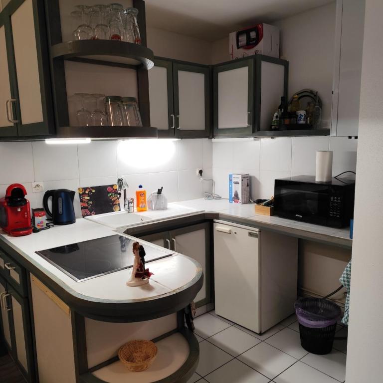 Flat near center free parking inside 4 people - Appartement Familial 1 Chambre - 46