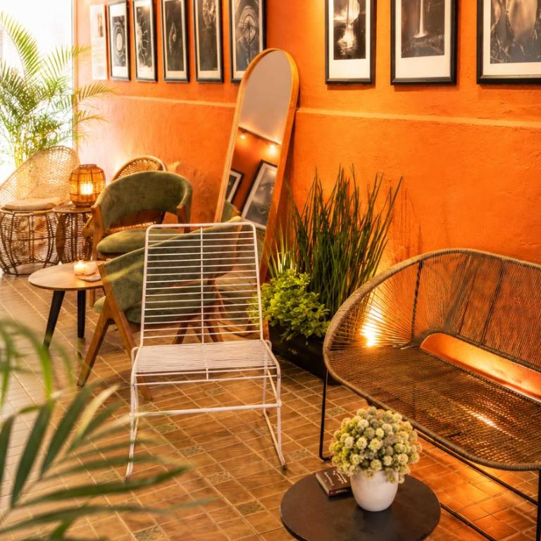 Morada Luna Coyoacán - Chambre Double avec Salle de Bains Commune - 7