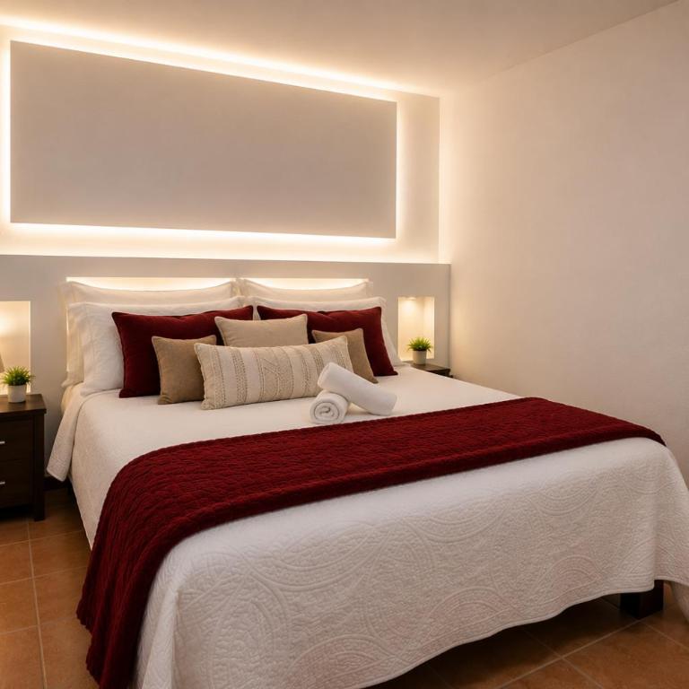 Morada Luna Coyoacán - Chambre Double Standard avec Salle de Bains Commune - 11