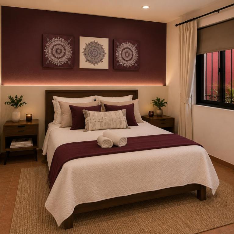 Morada Luna Coyoacán - Chambre Double Standard avec Salle de Bains Commune - 10