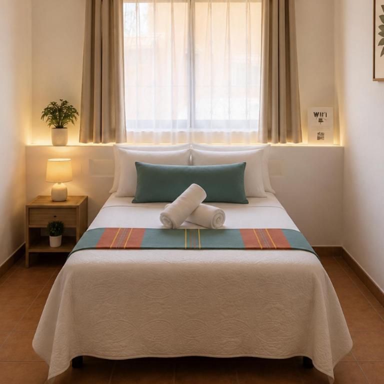 Morada Luna Coyoacán - Chambre Double Standard avec Salle de Bains Commune - 10