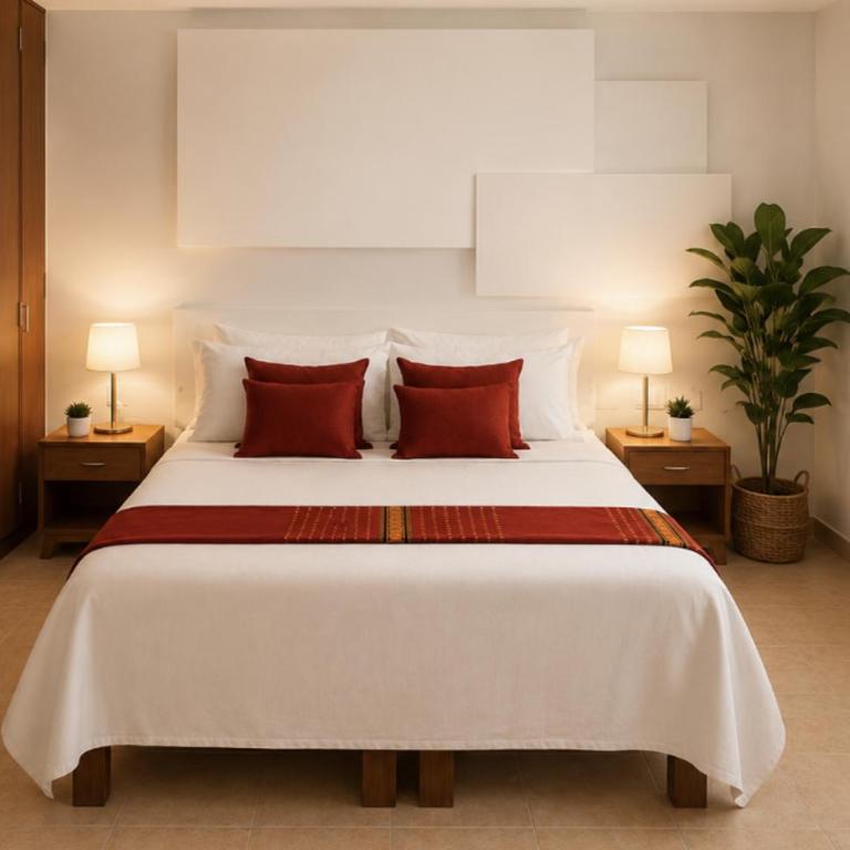 Morada Luna Coyoacán - Chambre Double avec Salle de Bains Privative - 11