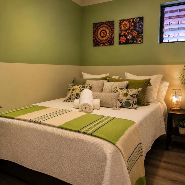 Morada Luna Coyoacán - Chambre Double Standard avec Salle de Bains Commune - 10