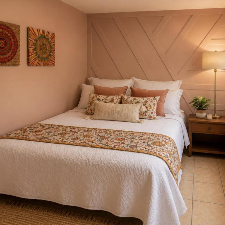 Morada Luna Coyoacán - Chambre Double Standard avec Salle de Bains Commune - 11