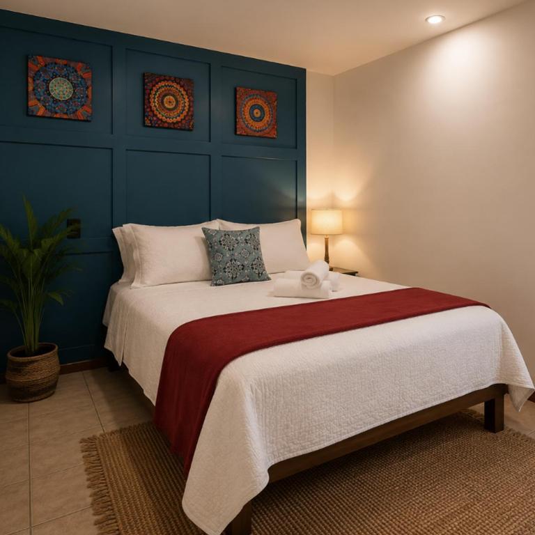 Morada Luna Coyoacán - Chambre Double Standard avec Salle de Bains Commune - 11