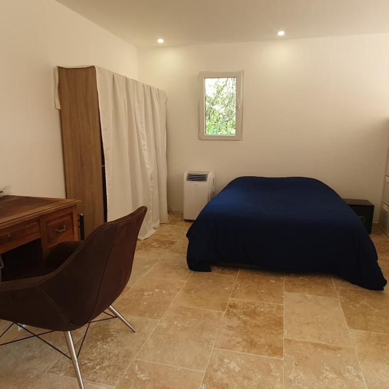 Bas de Villa, piscine balinaise, vue sur les montagnes - Appartement 1 Chambre - 10