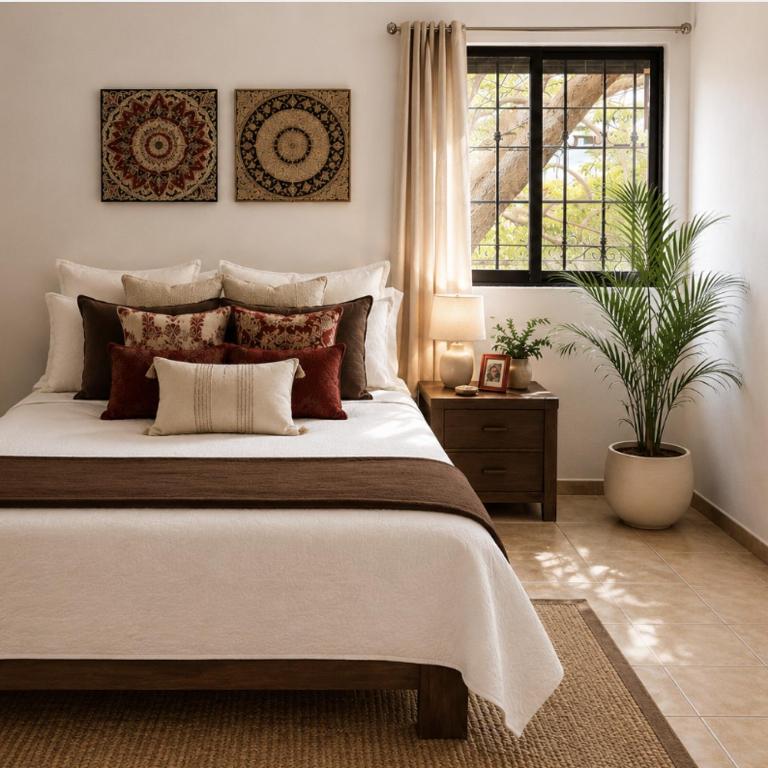Morada Luna Coyoacán - Chambre Double Standard avec Salle de Bains Commune - 10