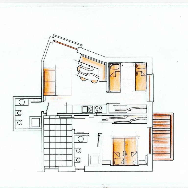 Residence Ciasa Mirasas - Apartment mit 2 Schlafzimmern (4 Erwachsene) - 1