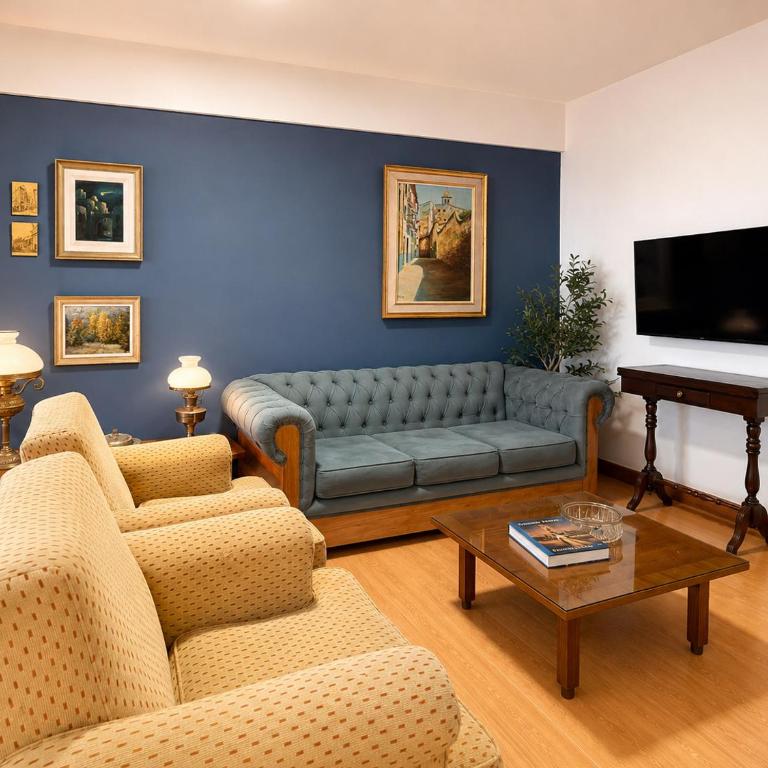 Amplio Piso Vintage, Terraza con Vista a Sierras - Apartamento de 2 dormitorios - 1