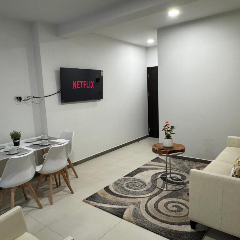 Garzonier moderno con Sofá cama premium, WiFi 150Mb y Lavadora - Apartamento de 1 dormitorio - 1
