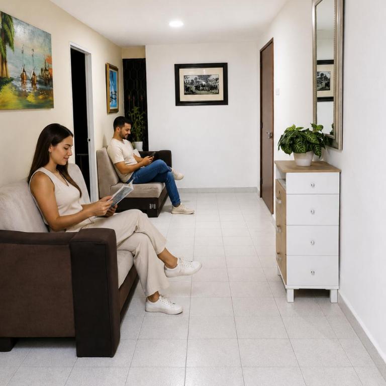 Hotel CasaBlanca ctg - Family Room with Private Bathroom - 6