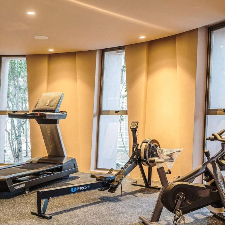 Amazing 1BR Tulum Jungle with Restaurant, Pool and Gym - One-Bedroom Apartment - 13