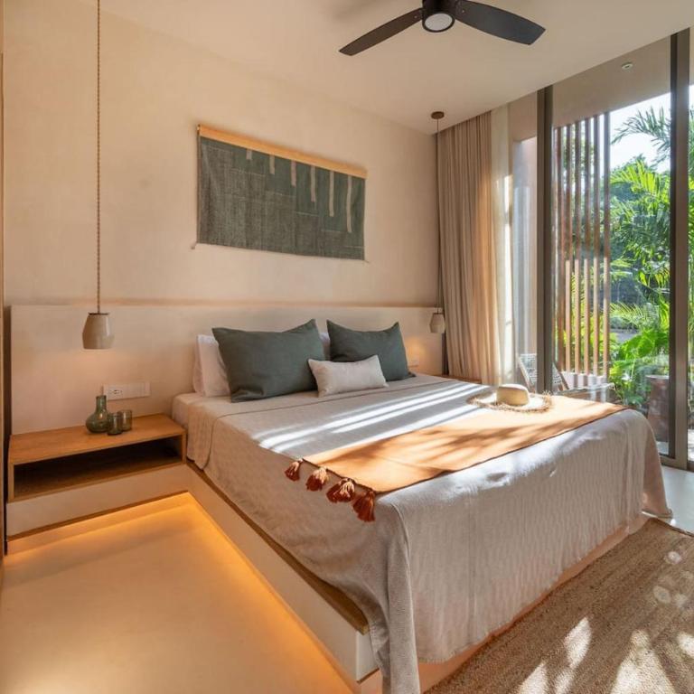 Amazing 1BR Tulum Jungle with Restaurant, Pool and Gym - One-Bedroom Apartment - 26