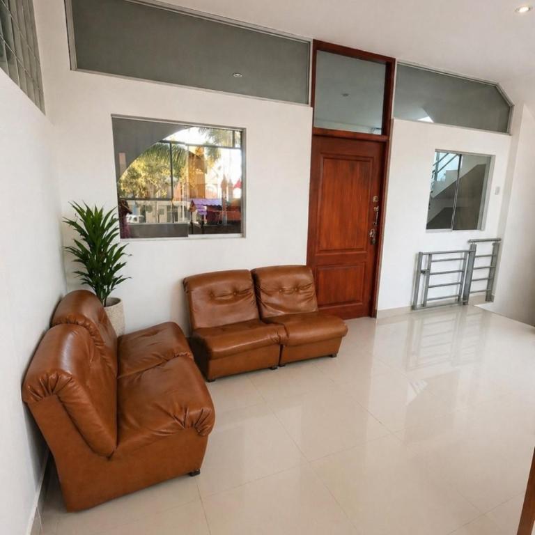 Hospedaje Los Cocos Talara! aire acondicionado maximo confort - Single Room with Private Bathroom - 4