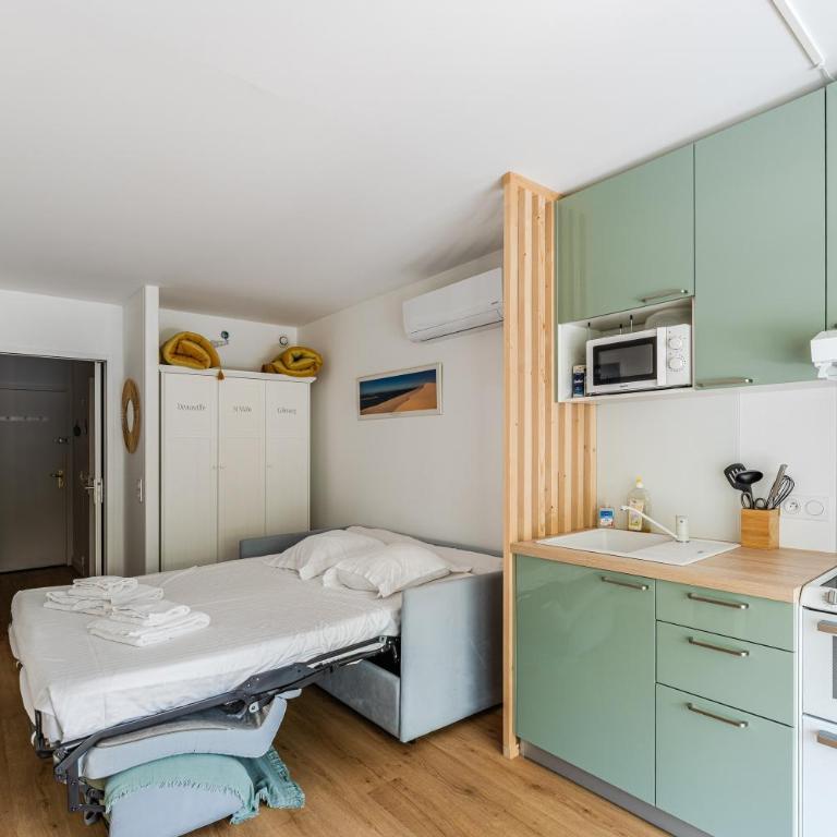 Le Jardin D'eugénie - direct plage - Estudio con terraza - 3