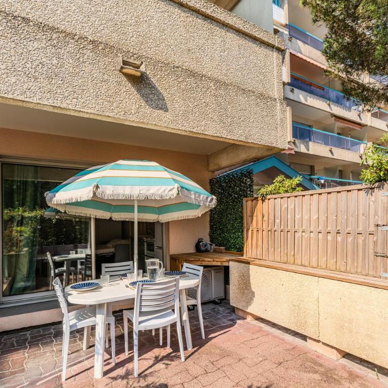Le Jardin D'eugénie - direct plage - Estudio con terraza - 13