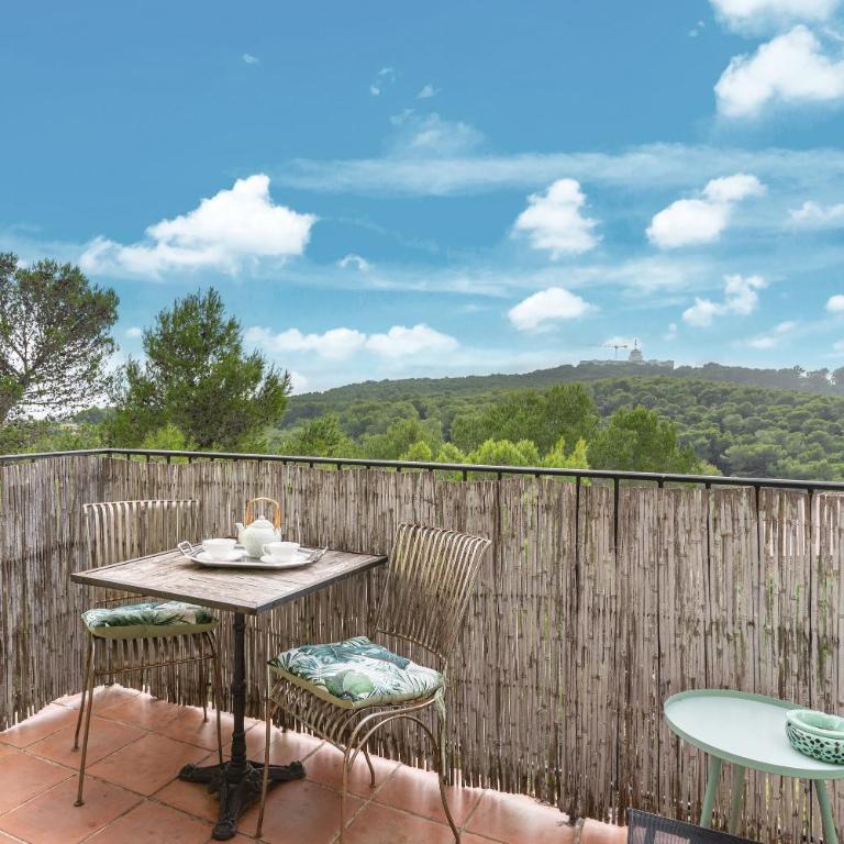 L’Écrin des Collines Calme et panorama ensoleillé - Apartment - 16
