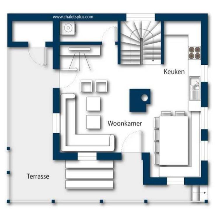 Chalet for 10 people with access to the swimming pool - Ferienhaus - 70