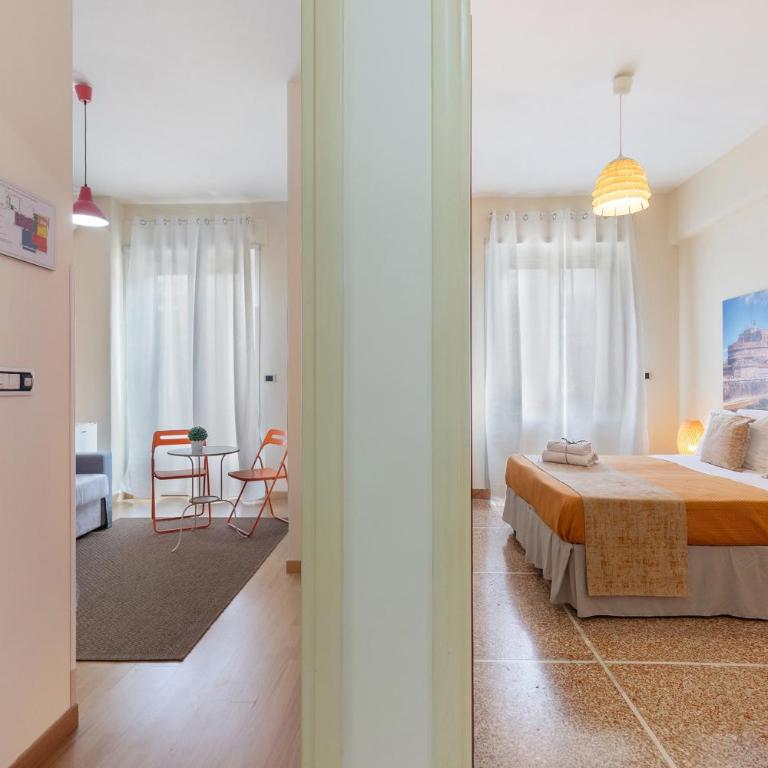 Il Sogno In Rome - Appartamento - Appartement 3 Chambres Premium avec Balcon - 12