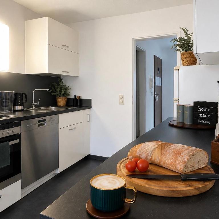 Bergauszeit AlpenBase Oberstdorf mit Südbalkon & Bergblick in Top-Lage im Allgäu - Apartment mit Balkon - 21