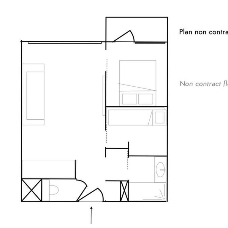 Appartement ski aux pieds - 4 pers. - FR-1-518-223 - Appartement - 4