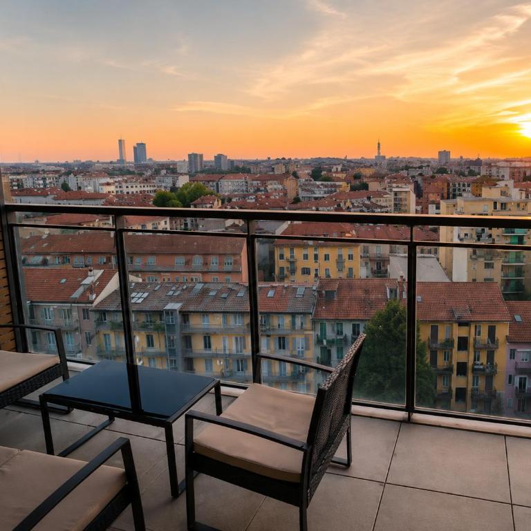 Giax Tower-Pool,Spa&Gym-Niguarda Hospital-10min to Duomo - Appartamento Deluxe con 1 Camera da Letto e Vista Città - 13