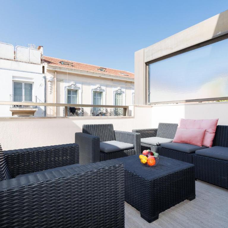 Upstays Elegant Gray d'Albion 2min Palais - Appartement 1 Chambre - 1