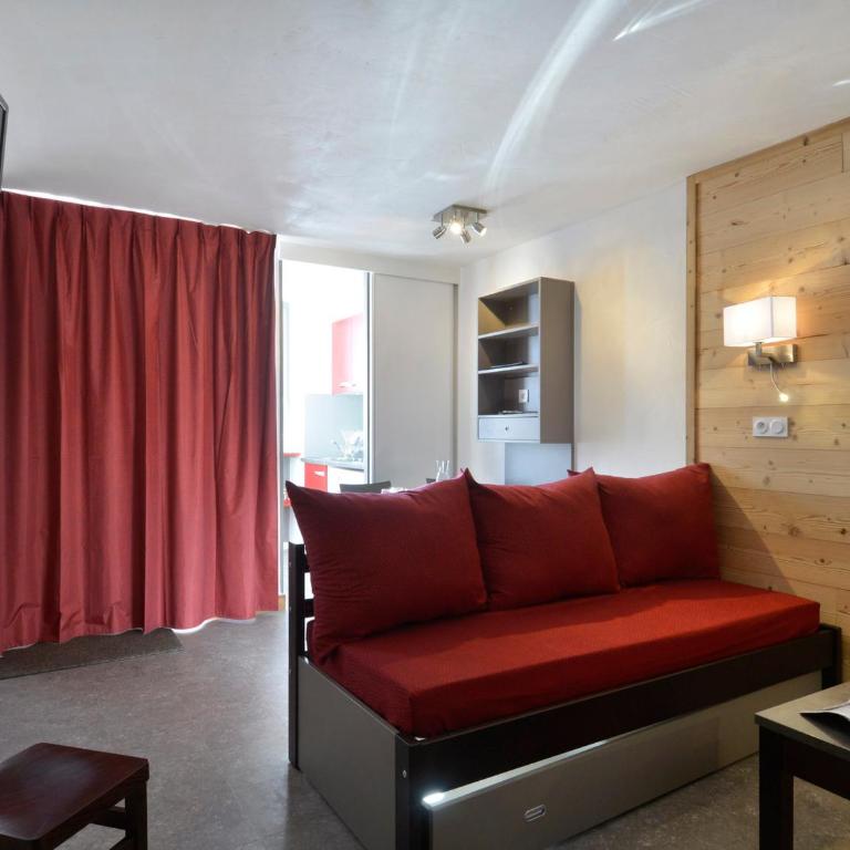 Studio rénové ski au pied avec balcon à Plagne Bellecôte - Appartement 1 Chambre - 7