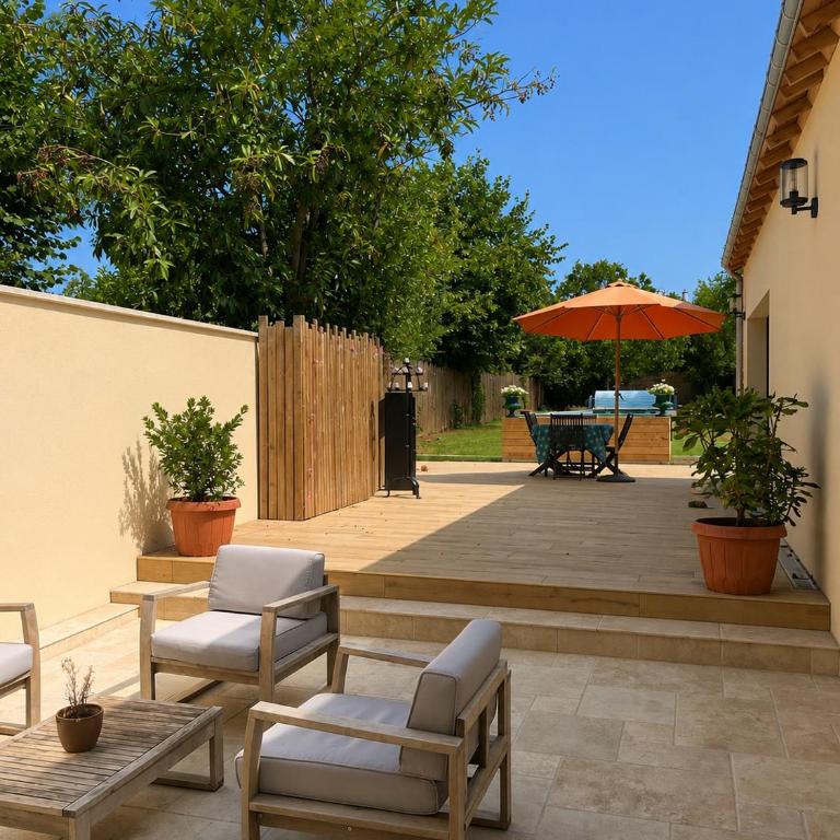 Maison avec piscine & jardin 24 Heures du Mans - Villa mit 2 Schlafzimmern - 1