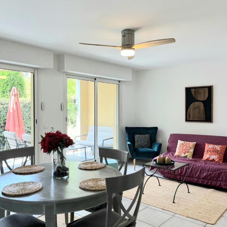 appartement T2 Aix en Provence parking gratuit terrasse calme commerces - Apartamento de 1 dormitorio con terraza - 3