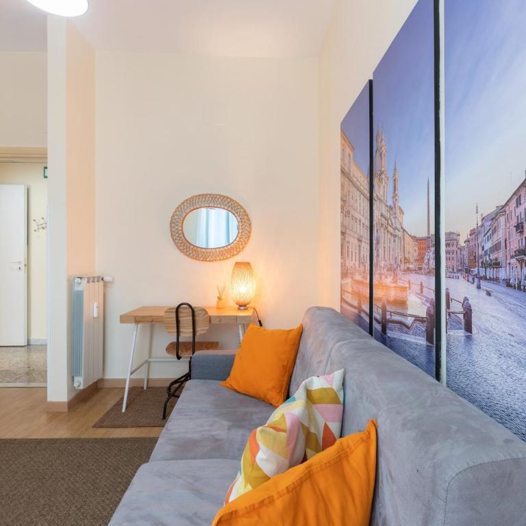 Il Sogno In Rome - Habitación Cuádruple con ducha - 11