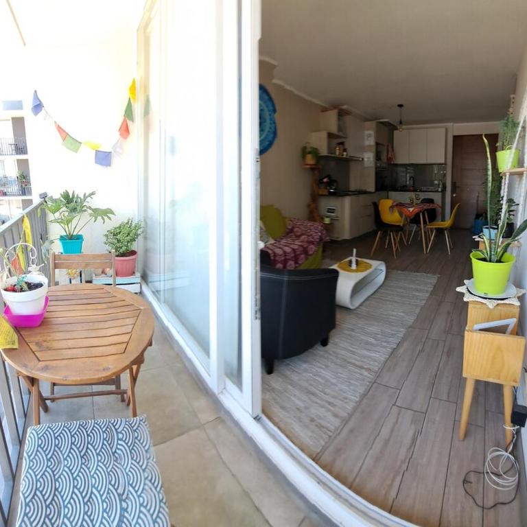 Departamento en Stgo sur amueblado - Apartamento de 3 dormitorios - 3