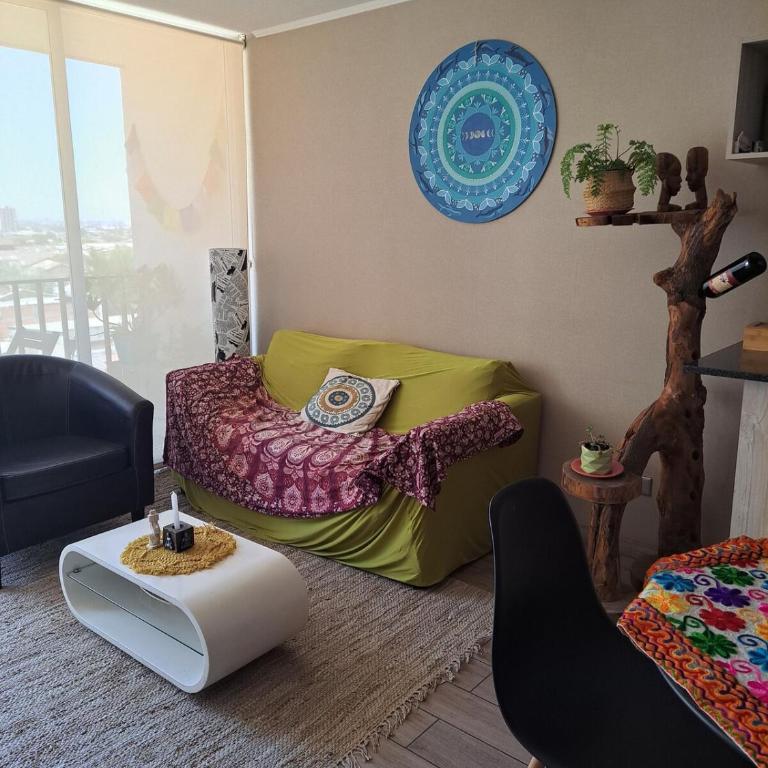 Departamento en Stgo sur amueblado - Apartamento de 3 dormitorios - 5