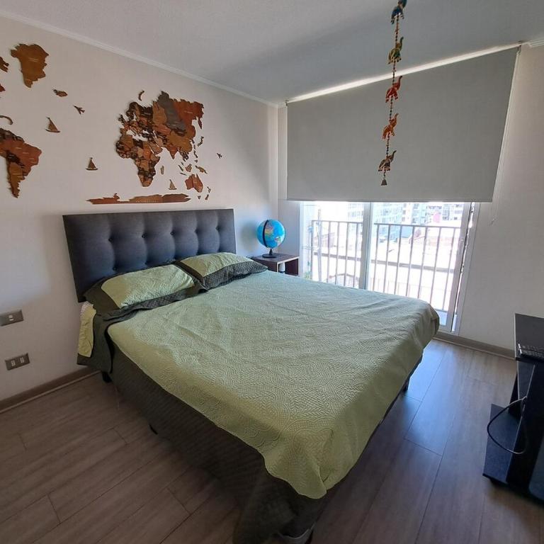 Departamento en Stgo sur amueblado - Apartamento de 3 dormitorios - 6