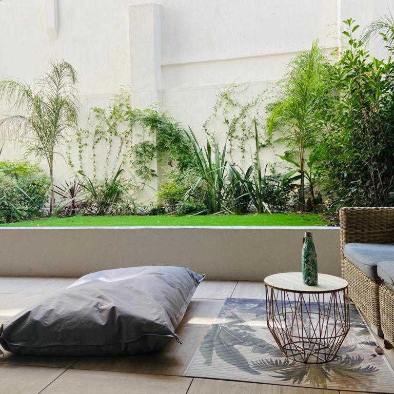 Cannes Croisette Garden Retreat Parking & AC - Appartement 1 Chambre avec Terrasse - 8