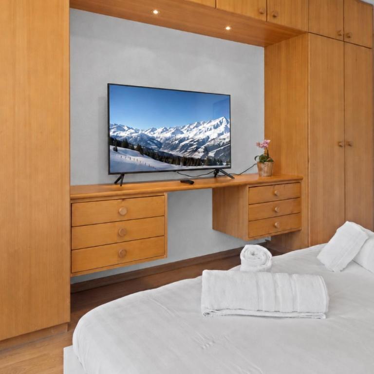 Appartement rénové, grand balcon, 10min des pistes - Appartement 1 Chambre - 12