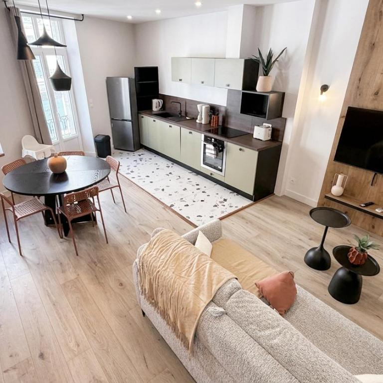 L'ame Biterroise - 2 ch - Clim - Cœur de Béziers - Appartement 2 Chambres - 4