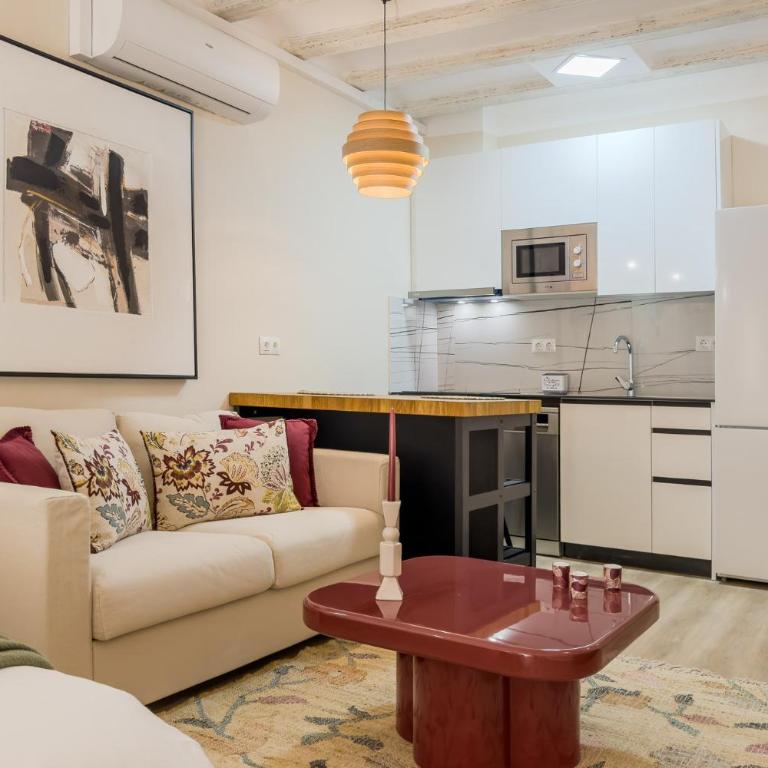 Precioso estudio en el corazón de Barcelona 2-1 - Apartment mit 1 Schlafzimmer - 5
